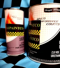 Fleet White Single-Stage Urethane Kit A1PAINTCO® Approved 2K URETHANE -GALLON-