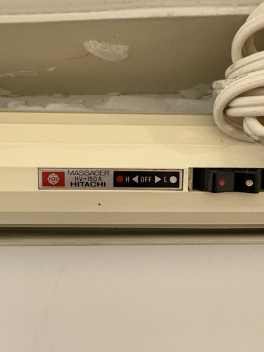 VTG Hitachi 2 Speed Massager HV 150A In Original Case Works! - Picture 3 of 5