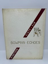 1966 Bowman High School Yearbook Bakersville ...