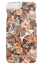 IDEAL of Sweden Handy Schutzhülle Braun Blumenmuster Elegant Vintage
