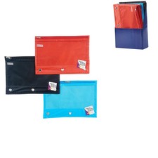 Charles Leonard Pencil Pouch Assorted Colors Set Of 24 Chl76330St
