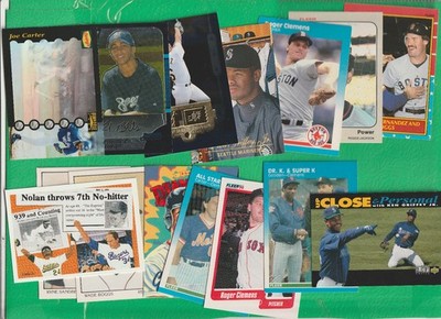 (15) TOPPS FLEER UD STAR RC LOT ($50) RYAN CARTER GRIFFEY CLEMENS JACKSON BOGGS
