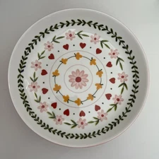 Potter’s Studio Hearts and Floral Pasta Bowls Set of 2 NEW VALENTINE’S