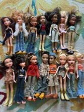 Vintage Early Original Bratz Dolls Bundle MGA 2001 Lot 15 figures