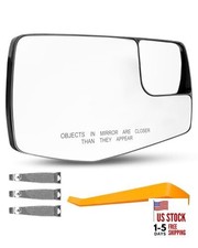 84309708 Passenger Side Heated Mirror Glass Fit for Chevy Sliverado 1500 Right