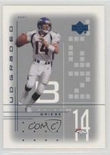 2001 UD Graded Brian Griese #12 0q3