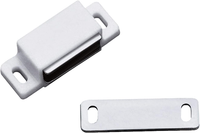 Packung Mit 2 Magnetischen Klammern, Modell 5, WeißEs Finish, Verdeckter Verschl