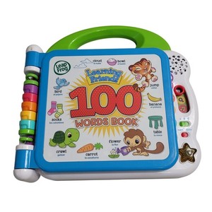LeapFrog Learning Friends 100 Words Book Bilingual English Spanish Toddler Toy