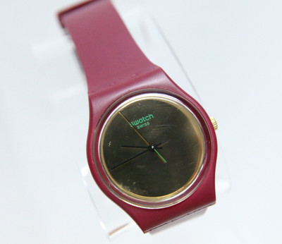 Swatch watch Swiss Made V8 SR1130SW silicone