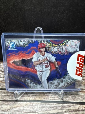 2025 Bowman JJ Wetherholt Crystallized Case Hit #BWC-13 (RC) Ssp