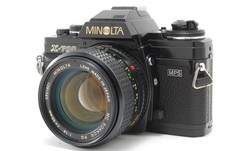  Mint MINOLTA X-700 MPS SLR 35mm Film Camera MD 50mm F1.4 Lens From JAPAN