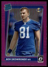Ben Skowronek 2021 Donruss #P-325 Rams Insert ? Parallel ? SEE SCAN! FREE SHIP