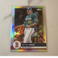 Topps 2026 Series 1 Flagship Real One Autographs Payton Tolle Rookie #15 Red Sox