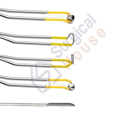 Urology Instruments Electrodes Monopolar Cutting Loops, Cold Knife 9pcs