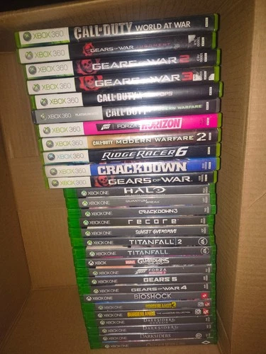 Microsoft xbox one / Xbox 360 game lot, (call of duty, halo, gears, Forza, etc)