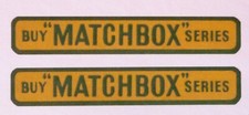 Matchbox Lesney Stickers 'Buy MATCHBOX Series' for 5b London Bus (57mm) 1957