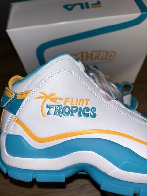 FILA MENS GRANT HILL 2 X SEMI PRO FLINT TROPICS BASKETBALL  display picture 1