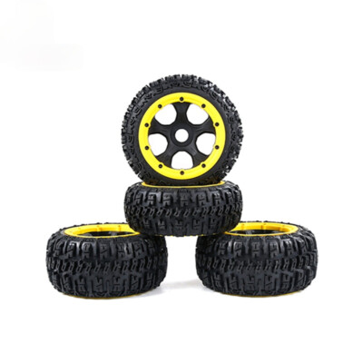 Knobby Vorderseite und Rückseite Rad Reifen 4pc für 1/5 HPI RV Km Baja 5B SS