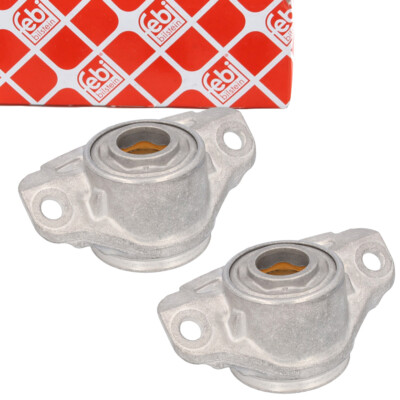 2x FEBI Federbeinlager für VW GOLF 7 8 AUDI A3 8V 8Y Q2 SEAT LEON 5F KL hinten