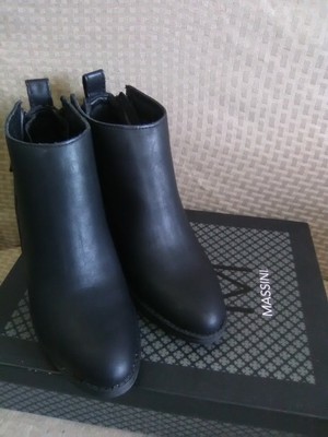 massini wedge boots