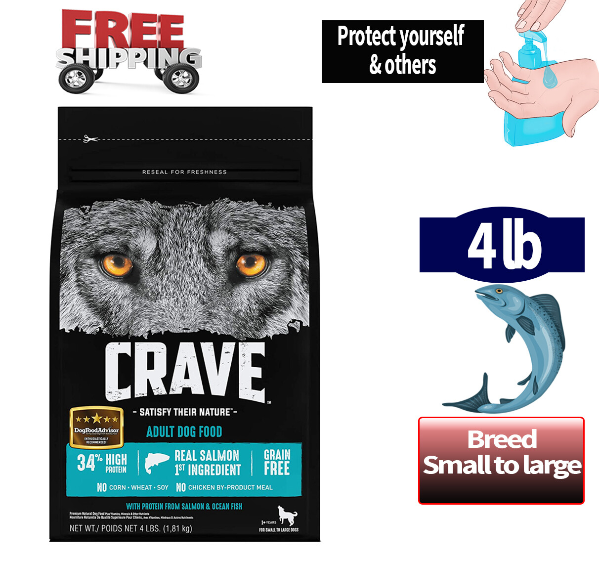 crave brand dog food