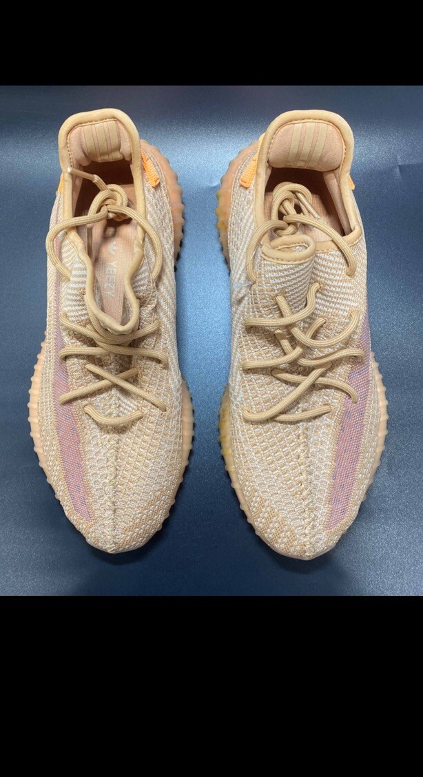ADIDAS YEEZY BOOST 350 V2 USED SIZE 13 CLAY EG7490 no