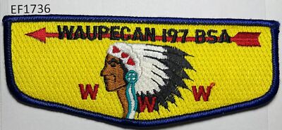 Boy Scout OA 197 Waupecan Lodge Flap