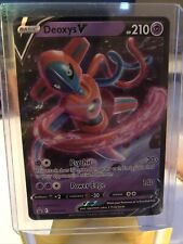 Mavin  Deoxys V SWSH266 Pokemon Card Sword & Shield Promo Card Mint Full  Art