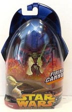 STAR WARS  REVENGE OF THE SITH FIRING CANNON - YODA