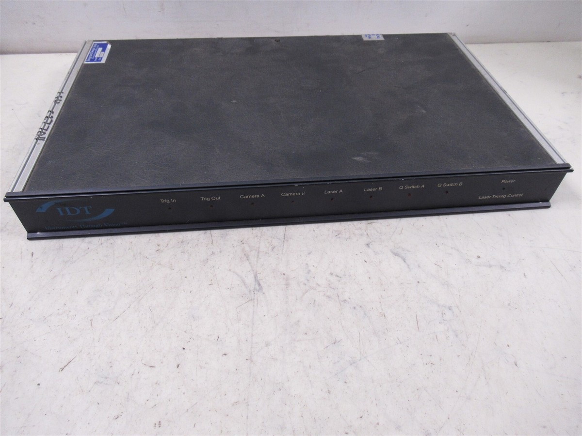 Instrument Through Vision IDT Laser Timing Control Integrated