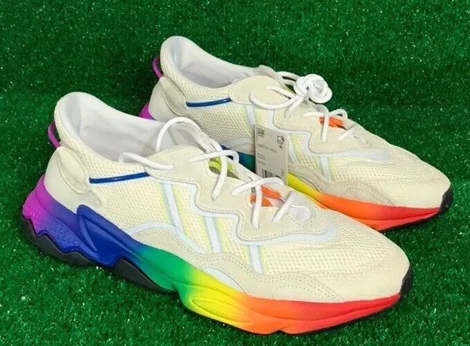 Ochtend club Onderbreking ADIDAS Ozweego PRIDE Off White Rainbow Shoes EG1076 Men' size 11 BRAND NEW  | eBay