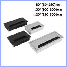 Computer Square Grommet Insert Desk Table Cable Tidy Outlet USB Wire Cover New