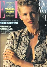 ELLE FRANCE 1994 DANIELA PESTOVA KATE MOSS KIDS FASHION KAREN MULDER KATE MOSS
