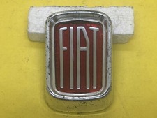 Fiat 1100R Front Grill Plastic Emblem Emblema Stemma Genuine NOS