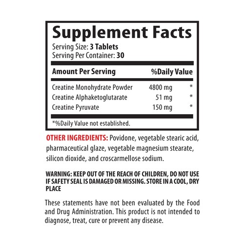 creatine supplement - Creatine Tri-Phase Pyruvate - increase endurance 1 Bottle - Picture 5 of 12