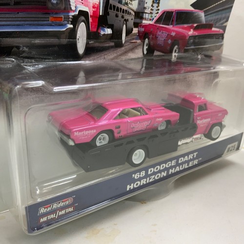 Camión Dodge Dart SwingerTeam Transport Pink Mopar Horizon #25 Hot Wheels '68 - Imagen 7 de 8