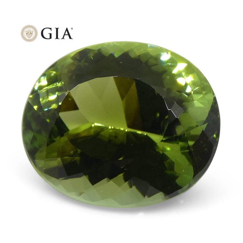Master Cut 9.30ct Oval Mint Green Verdelite Tourmaline, GIA Certified - Picture 12 of 19