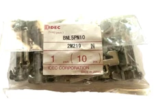 IDEC BNL5PN10 Mounting Clips for Terminal Blocks (Bag of 10) 9mm Width Dinrail