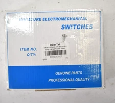 DaierTek UTV Car Rocker Toggle Switch 20A 12V Blue LED Lighted 8 Pack Waterproof