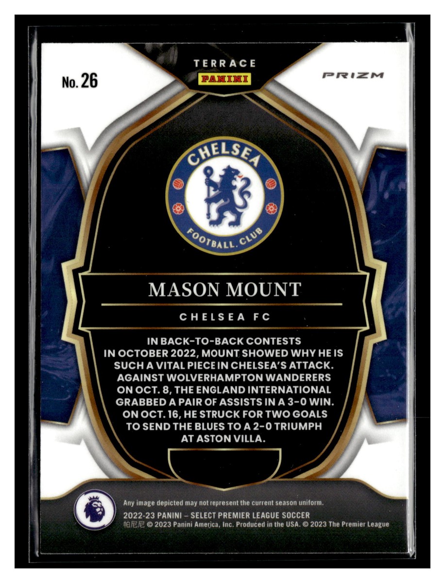 2022-2023 Select Premier League #26 Mason Mount Pink Cracked Ice