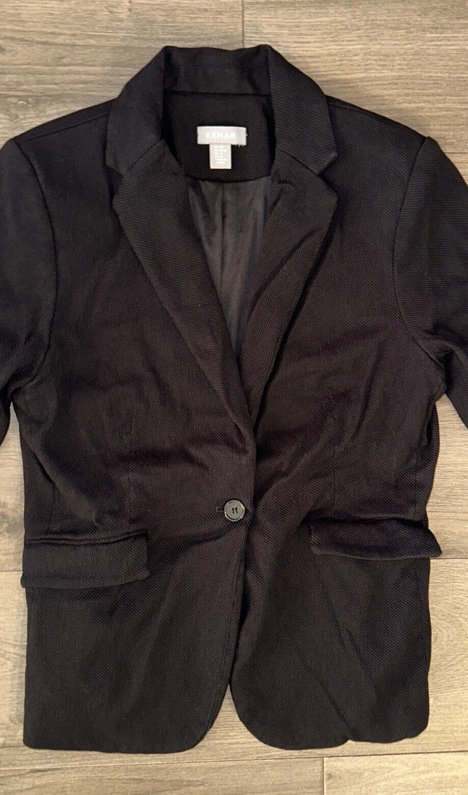 Kenar Button Close Collared Formal Long Sleeve Bl… - image 3