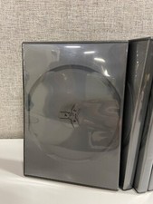 SLIM Black Single DVD Cases 7MM Lot 10 PACK