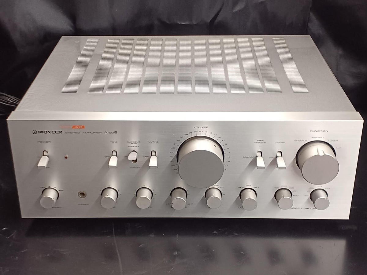 パイオニアステレオアンプA-006 Pioneer A-006の仕様 パイオニア