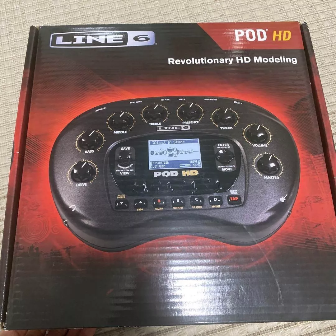 Line 6 POD HD Desktop Guitar Multi-Effects Amplifier Simulator