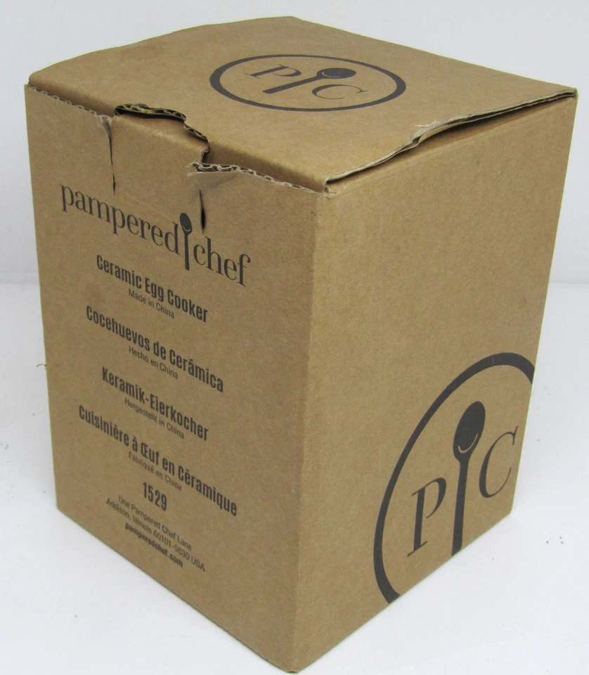 Керамическая микроволновая печь для яиц шеф-повара No1529 новая в коробке - Изображение 3 из 4