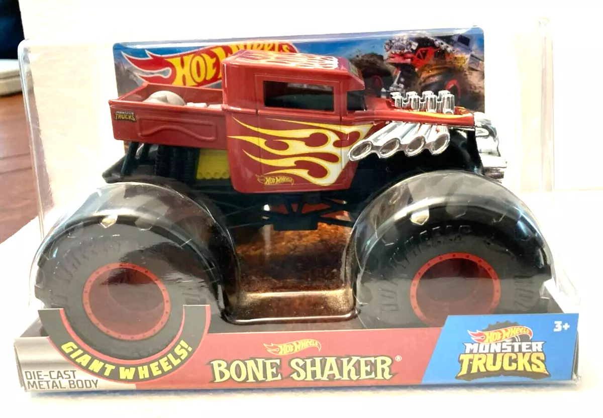 Hot Wheels Monster Trucks Bone Shaker 1:10 Scale Vehicle