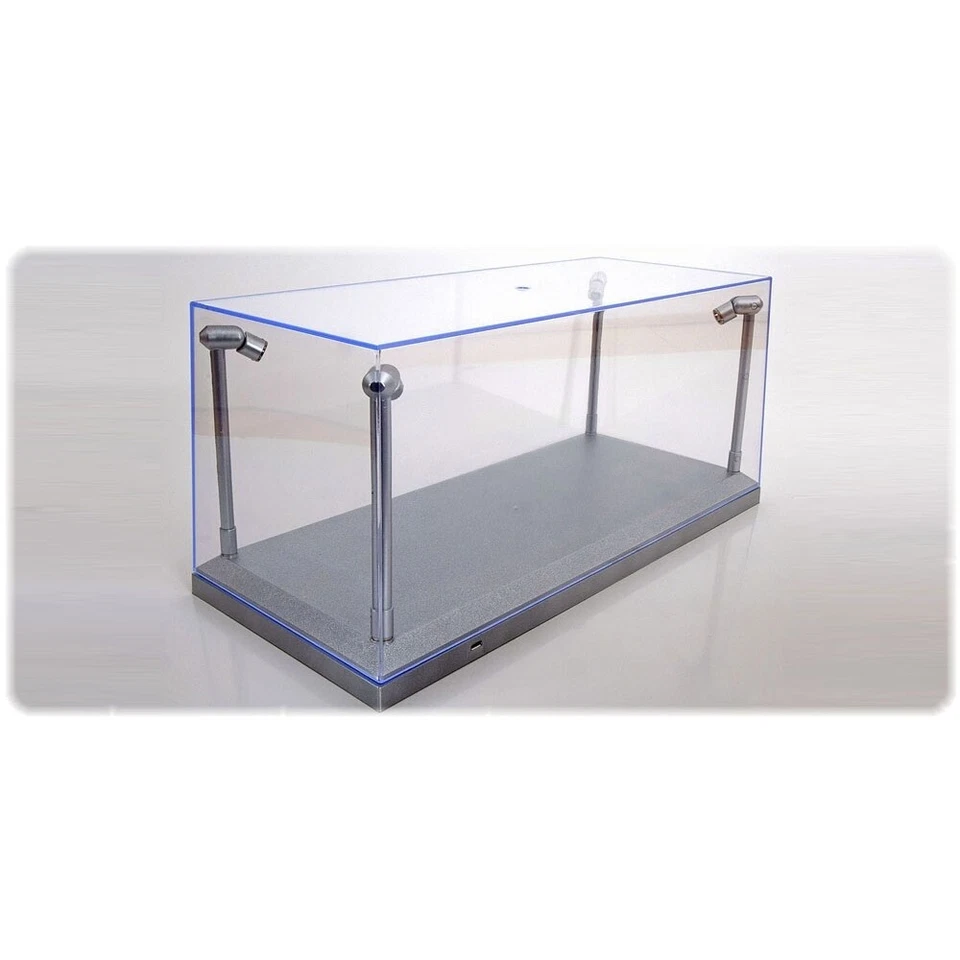 DISPLAY CASE T9-189922 1/18 LED 4 ADJUSTABLE LIGHTS 35 X 15 X 16CM - PRE ORDER