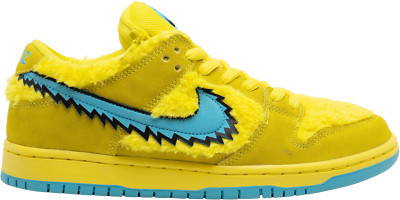Size 9 - Nike Dunk Low SB x Grateful Dead Yellow Bear