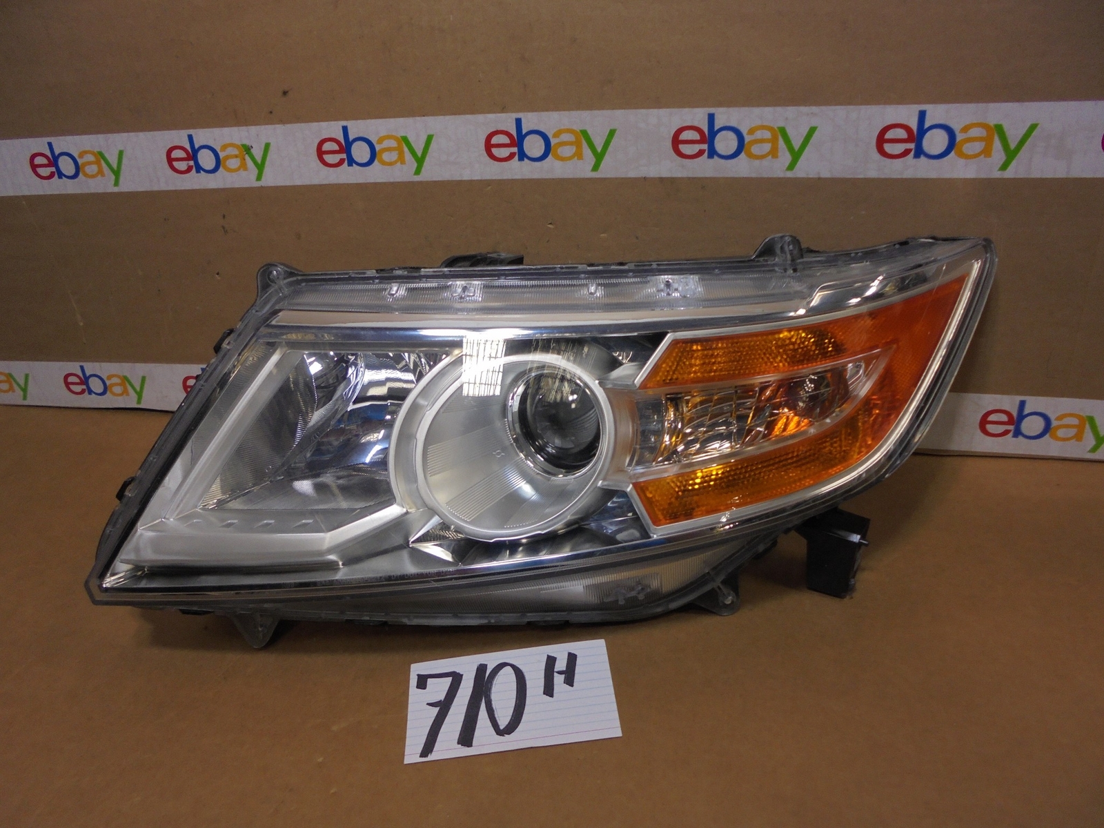 14 15 Honda Odyssey DRIVER Side Headlight Used front Lamp #710H
