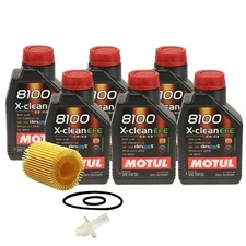 6L Motul 8100 X-CLEAN EFE 5W30 Wix Filter Motor Oil Change Kit For GS350 4Runner